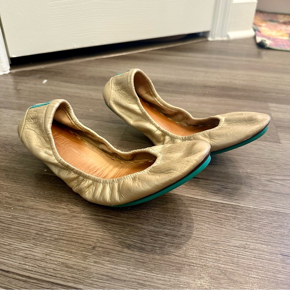 Tieks Gold Women's Flats